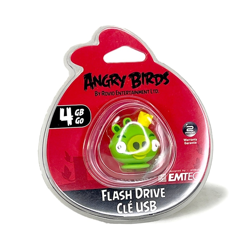 EMTEC Angry Birds USB 4GB Flash Drive 2.0